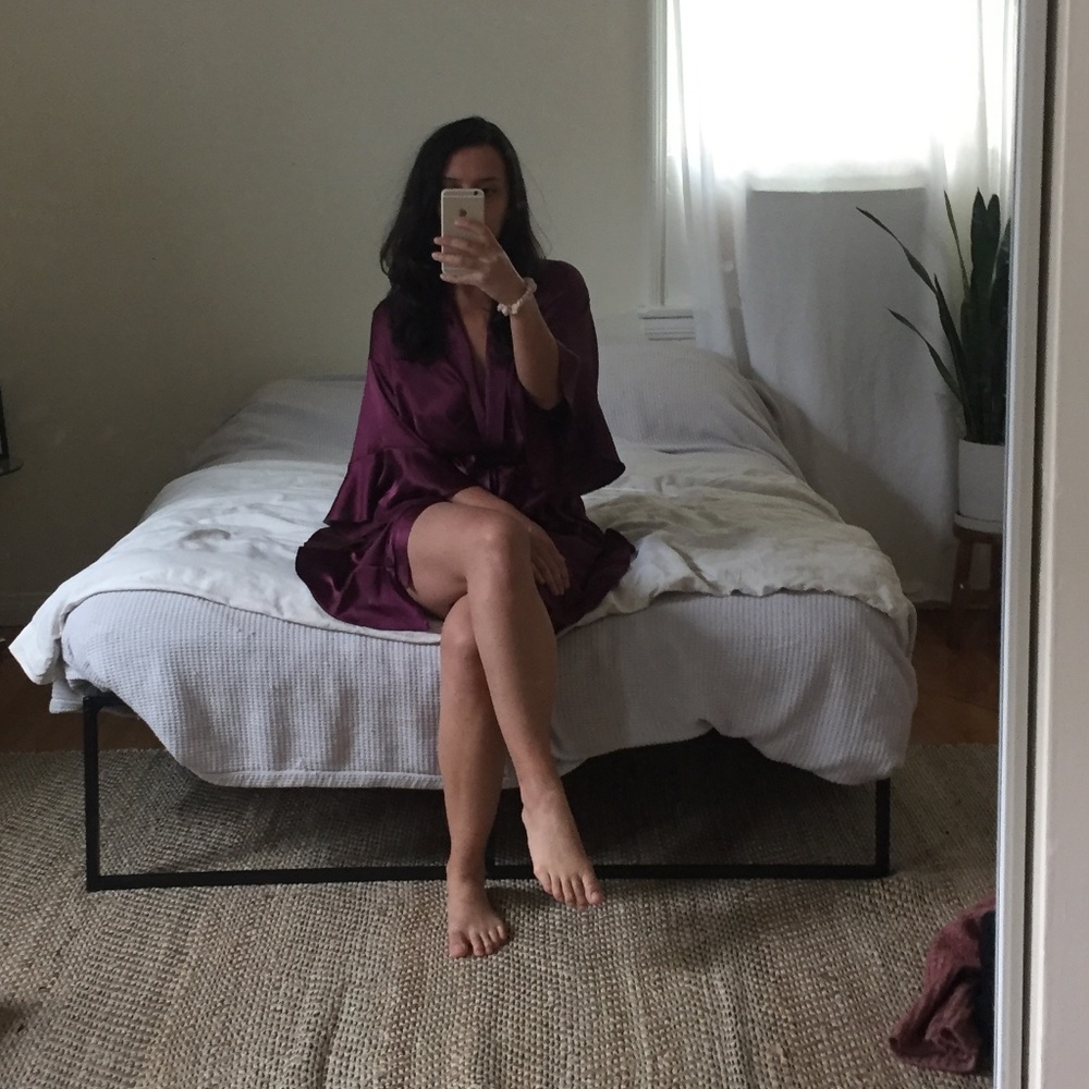 Victoria's Secret Flounce Robe